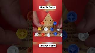 How To Win The Cracker Barrel Peg Game