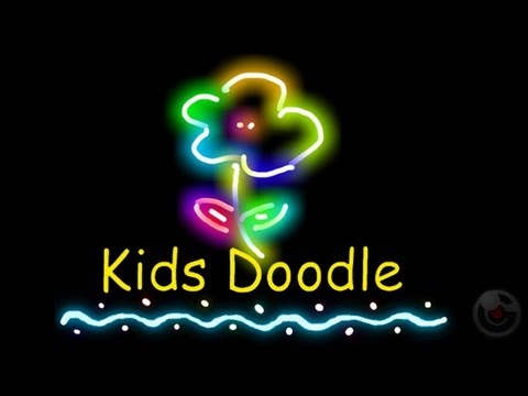 Video of game play for Kids Doodle - Color & Draw