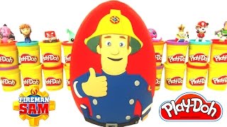 İtfaiyeci Sam Sürpriz Yumurta Oyun Hamuru - İtfaiyeci Sam Oyuncakları Lego Fashems