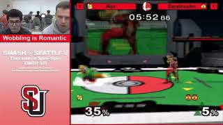 SU Melee 2/14/19 - Nav (Fox) vs. Zarathurstra (Sheik) - Club Bracket Grand Finals