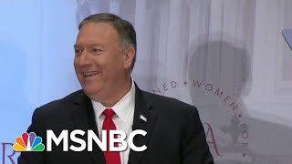 Mike Pompeo jokes about speaking at Trump Hotel, brushes off conflicts of interest