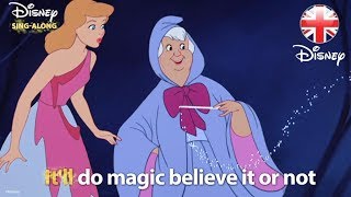 DISNEY SING-ALONGS | Bibbidi-Bobbidi-Boo - Cinderella Lyric  |  Disney UK
