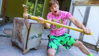 CRACKING THE ABANDONED SAFE!! CRACKING THE ABANDONED SAFE!!