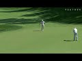 Troy Merritt converts his 28-foot putt for birdie at Quicken Loans