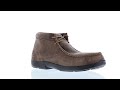 Frye Supply Men's Brown Safety-Crafted Utility Moccasin Work Boot (FR40702)