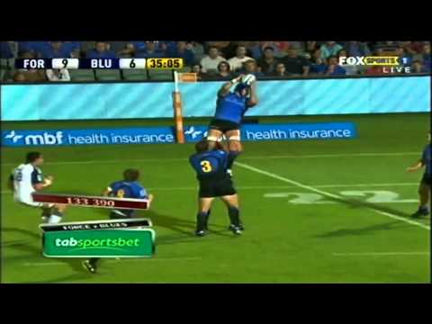 Blues v Western Force highlights,Super Rugby Rd.4 2011
