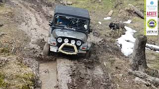 Mahindra Thar | Muddy uphill climb | Off Road | 4x4