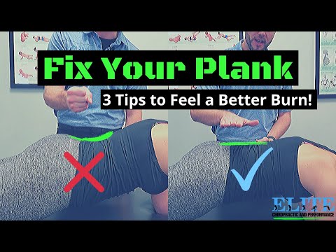 Fix Your Plank | 3 Tips for a Better Burn | Chesterfield Chiropractor