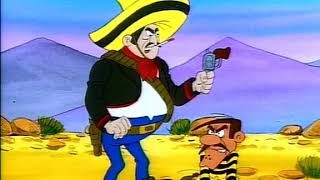 Lucky Luke - Bröderna Dalton Blir Kidnappade. Svenskt Tal