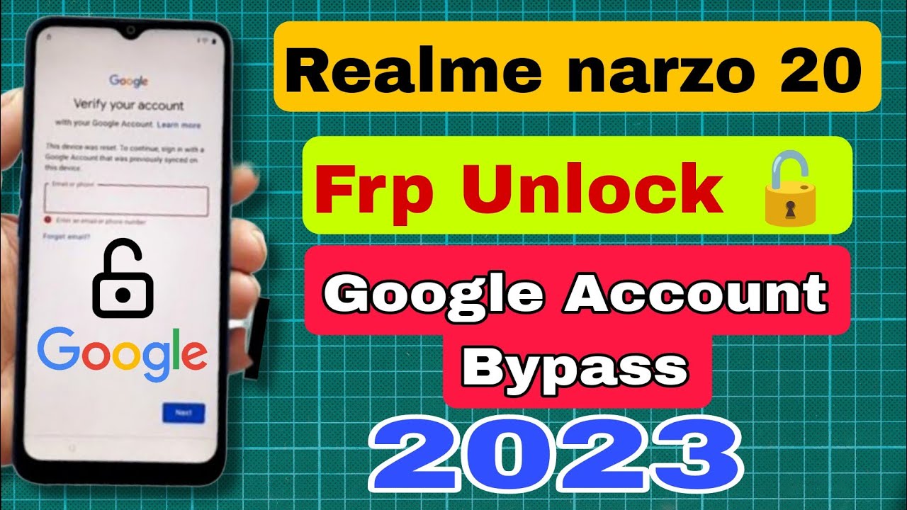 Realme Narzo frp bypass frp unlock kaise kare Google Realme Narzo frp bypass frp unlock kaise kare Google