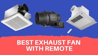 Smart Shutter Exhaust Fan With Remote