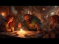 Beautiful Medieval Fantasy Tavern, Medieval Inn | Fantasy Music and Ambience Cozy