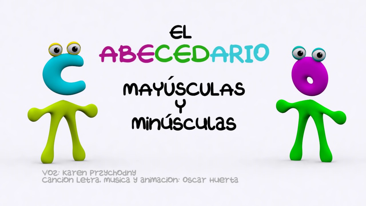 El Abecedario, en español, Mayúsculas y minúsculas The ABC Children's