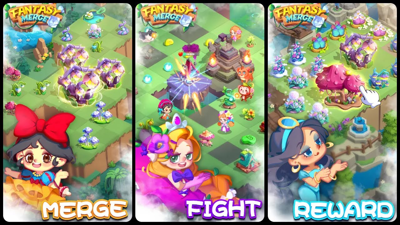 Fantasy Merge: Forest Island Mobile Game | Gameplay Fantasy Merge: Forest Island Mobile Game | Gameplay