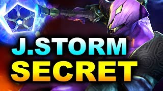 SECRET vs J.STORM - NA vs EU FIGHT! - STOCKHOLM MAJOR DreamLeague DOTA 2