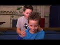 Sister vs Brother - Twin Gymnastics