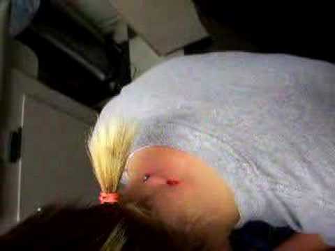 got my neck piercing nape piercings. got my neck piercing