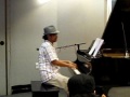 大江千里氏によるジャズピアノ演奏