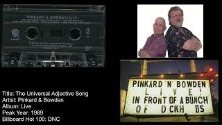 Watch Pinkard  Bowden The Universal Adjective Song video