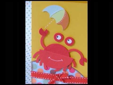 Craft Ideas Pregnancy on Ku Ku Punch Card Crab Sunshade Cangrejo Sombrilla