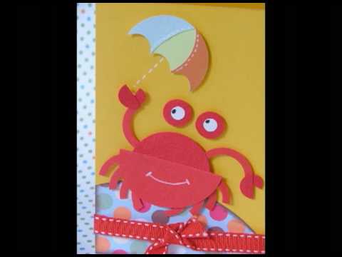 Craft Ideas  Pregnancy on Ku Ku Punch Card Crab Sunshade Cangrejo Sombrilla