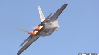 F 22 Raptor Demo Heritage Flight A 2014 California Capital Air Show F 22 Raptor Demo Heritage Flight A 2014 California Capital Air Show