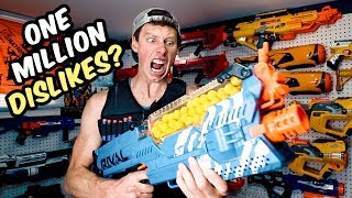 NERF WAR: ONE MILLION DISLIKES?!
