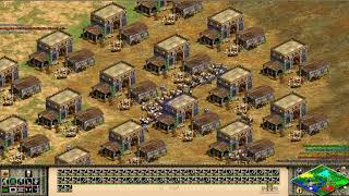 Age Of Empires Beating 4 Computers On A Team Against Me The Hardest Skill -part 1
