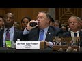 Lawmakers grill Pompeo on Trump-Putin summit