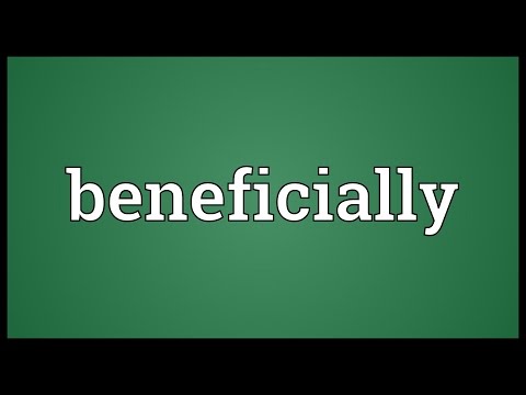 Header of beneficially