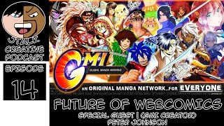 J Talk Podcast Feat Peter Johnson (GMI Manga) - Future Of Webcomics (Ep.14)
