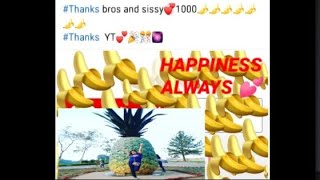 Bananas G Vlog Love You Guys Happiness Always