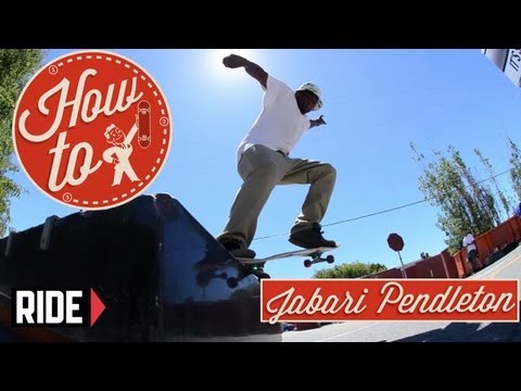 How-To Skateboarding: Switch Crooked Grinds with Jabari Pendleton