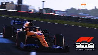 F1 2019 Game: 2019 McLaren MCL34 Silverstone International Hotlap | Xbox One X