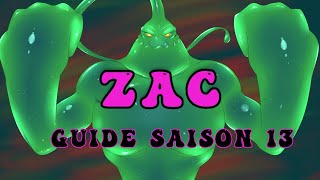Guide Rapide Sur Zac En Saison 13