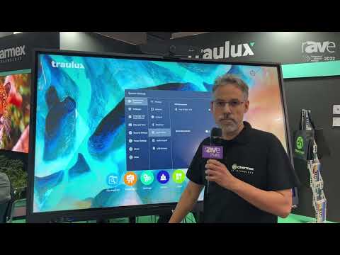 ISE 2022: Charmex Traulux Launches Interactive Touch Panel