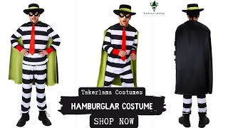 Hamburglar Thief Prison Costume
