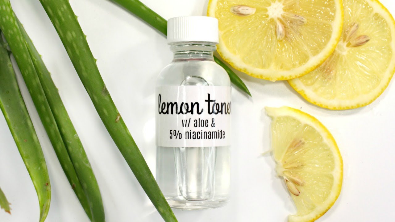 Homemade facial toner for oily skin