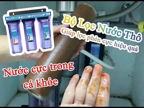 Bộ Lọc Nước Thô Giúp Nước Hồ Cá Trong - Thủy Sinh Chia Sẻ