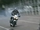 Stunt show by Kevin Carmichael at the Isle of Man