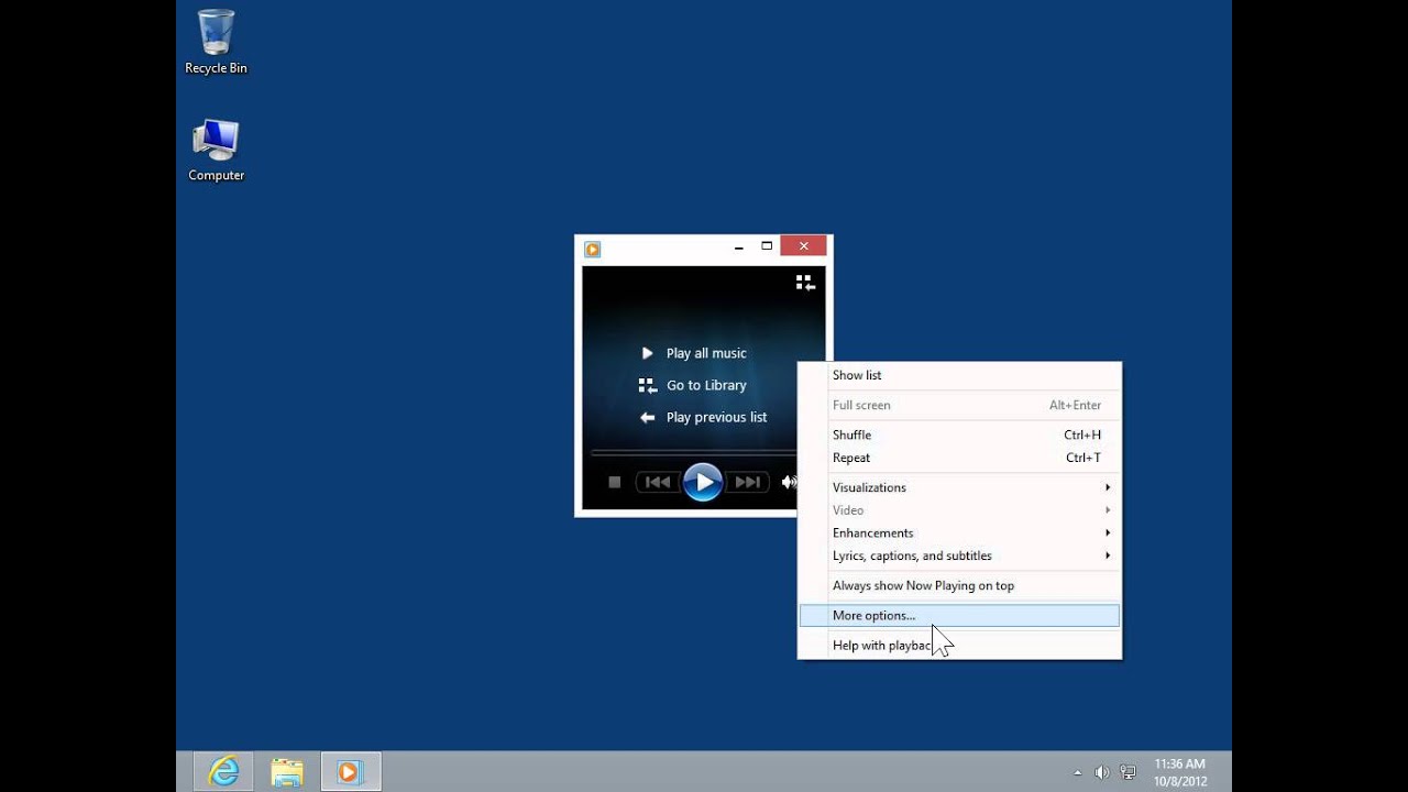Windows Media Player Updates Windows 7