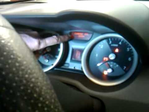 Renault Megane Service Light Stays On