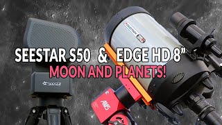 Moon & Planets Captured Seestar S50 Edge Hd 8 Urban Astrophotography