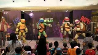 Teenage Mutant Ninja Turtles Live At City Square Mall, Singapore