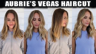 Aubrie's Haircut before Vegas - See you at the Olympia