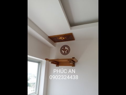 Kích thước bàn thờ phật quan âm treo tường thờ TPHCM - Call Phúc An 0902324438