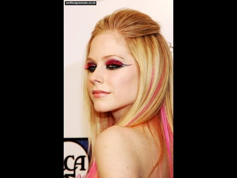 Avril Lavigne The Best Damn Thing CD release party inspired make up