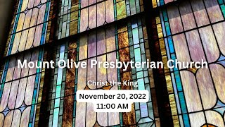 November 20, 2022 Worship at MOPC Live