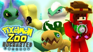 Pixelmon Zoo Uncharted - A WHOLE NEW ADVENTURE! (Minecraft Pixelmon Roleplay) Episode 1