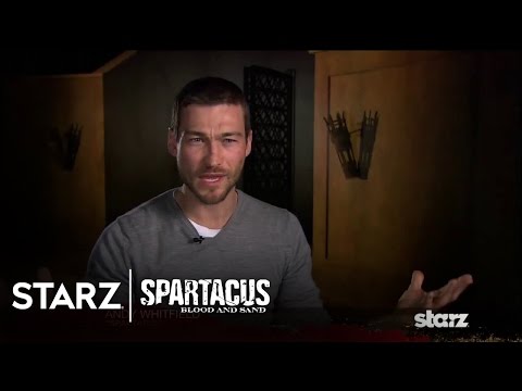 Andy Whitfield as Spartacus Spartacus Blood and Sand premieres on Starz 